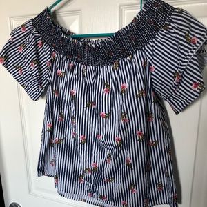 Off the shoulder top